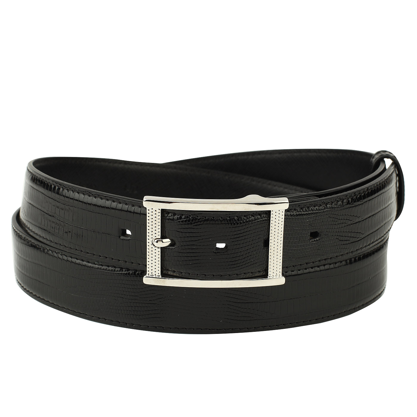 Neri Karra Кожный ремень с отделкой под ящера