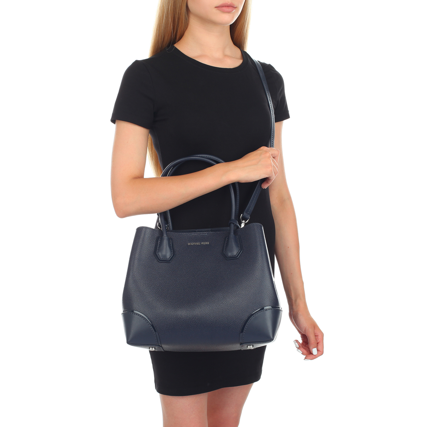 Сумка-тоут из кожи Michael Kors Mercer Gallery